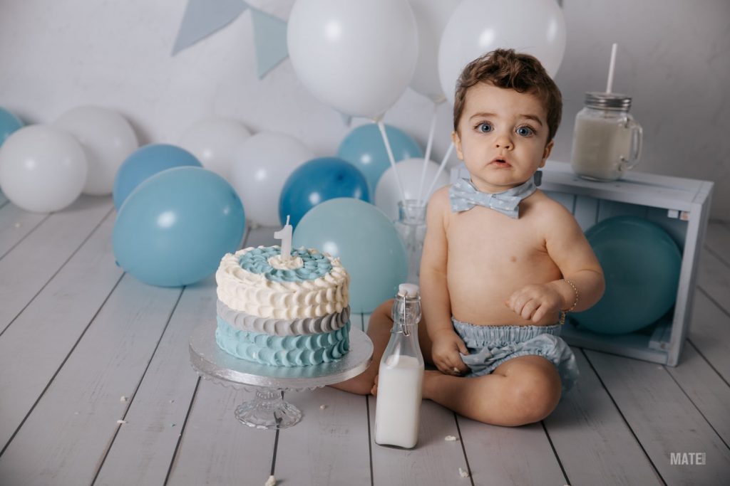 fotografia smash cake cumpleanos bebes estudio en lugo