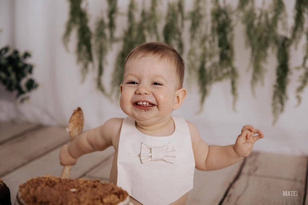 fotografo smash cake cumpleanos bebes estudio en lugo
